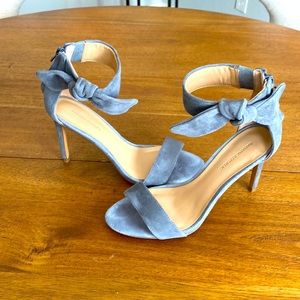 Banana Republic Suede Gray Jasmine Sandal Heel size 6